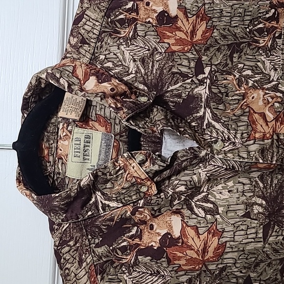 Vintage OUTDOOR LIFE FIELD TESTED LONG SLEEVED 100% COTTON MENS SHIRT SIZE 2XL - Picture 4 of 11